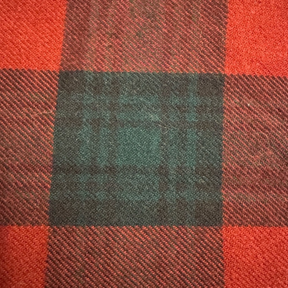 O’Neil of Dublin Wool Blend Girl’s Plaid Hooded Cape Poncho, sz S - Picture 13 of 14
